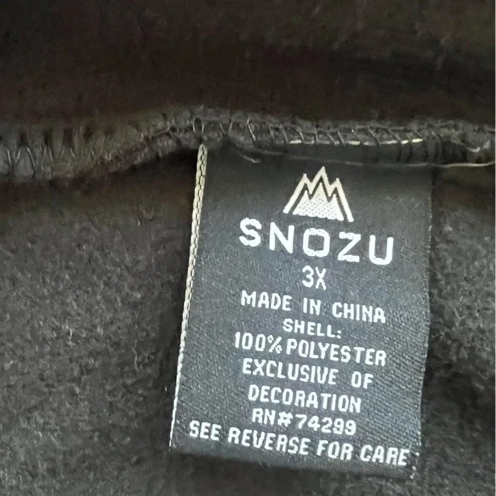 NWT Snozu Performance Outerwear  weather Resistant Fleece Vest Size 3X